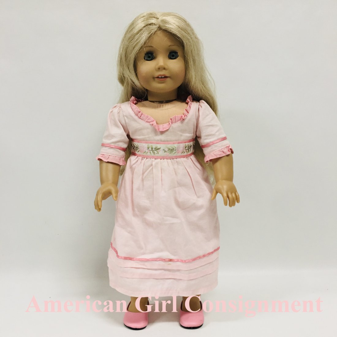 American Girl Doll Caroline Abbott: American Girl Doll Caroline Abbott ------------------ please review all pictures carefully because they are part of the description and show condition issues if any ------------------ Consider the shi
