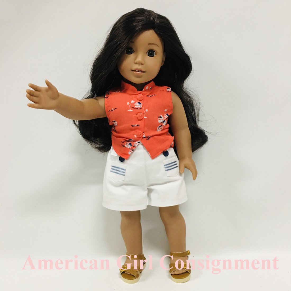 American Girl Doll Nanea Mitchell: American Girl Doll Nanea Mitchell ------------------ please review all pictures carefully because they are part of the description and show condition issues if any ------------------ please consider t