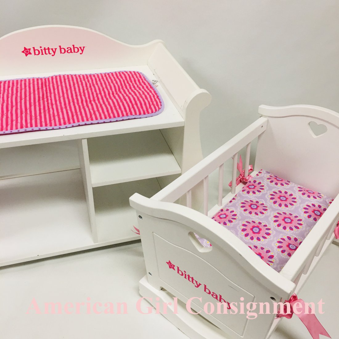 Bitty baby rocking clearance cradle