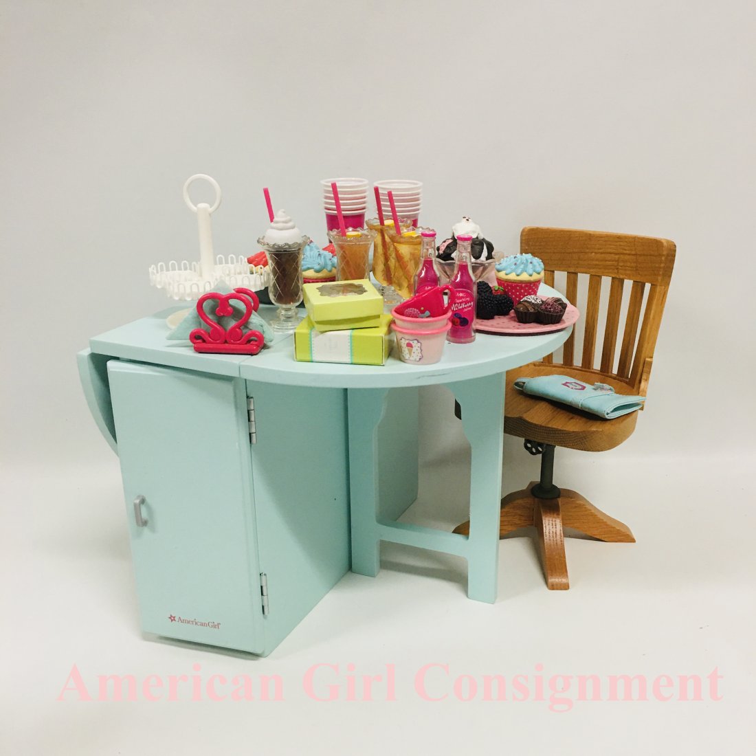 American girl kit deals table and chairs