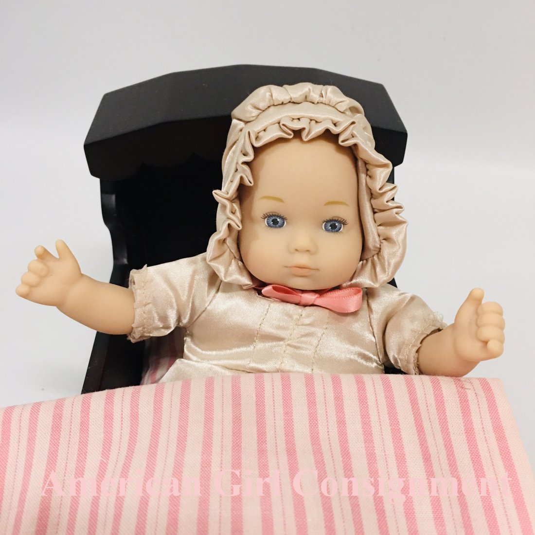 American Girl Doll Felicity Sister Baby Polly And Cradle