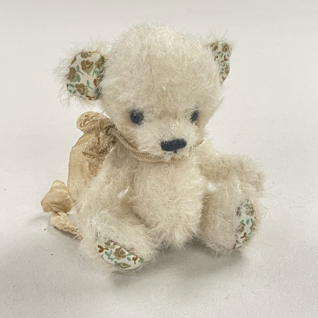 Vintage Tiny Handcrafted Miniature Bear (1 of 2)