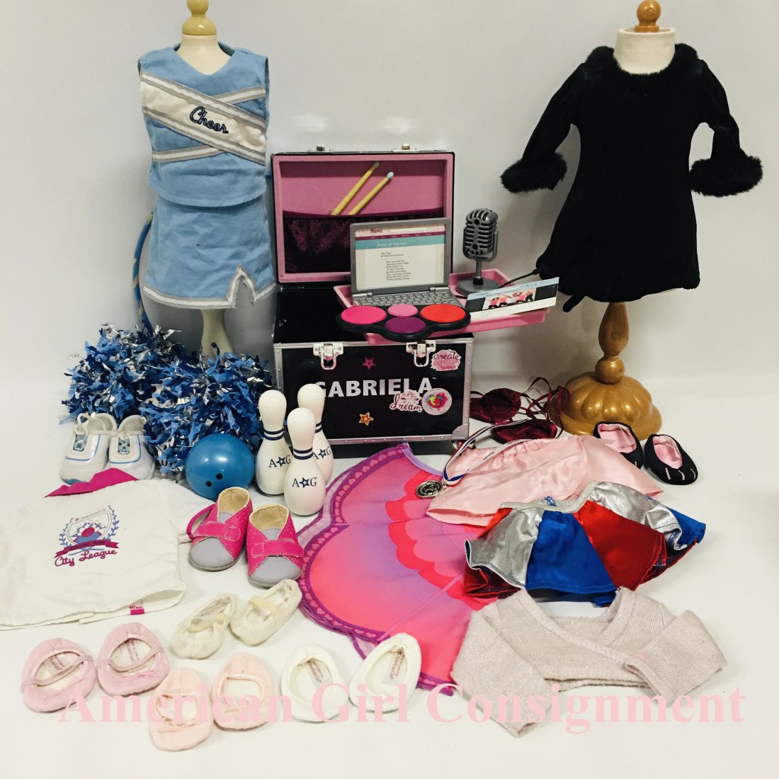 American Girl Doll Cheer and Dance Performance with Case and more (1 of 13)