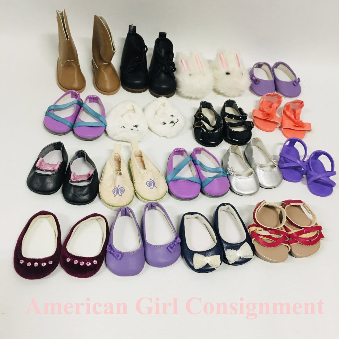 American Girl of the Year and Truly Me Doll Shoes Collection: American Girl of the Year and Truly Me Doll Shoes Collection ------------------ please review all pictures carefully because they are part of the description and show condition issues if any ---------
