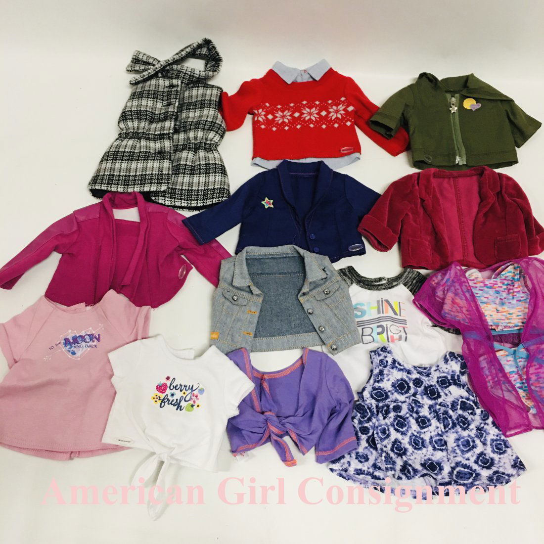 American Girl Doll Clothes Jackets and Shirts (1 of 6)