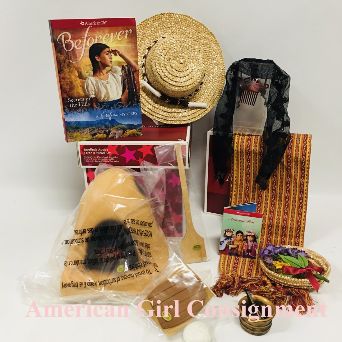 American Girl Doll Josefina Adobe Oven and Herb Gathering Set (1 of 10)