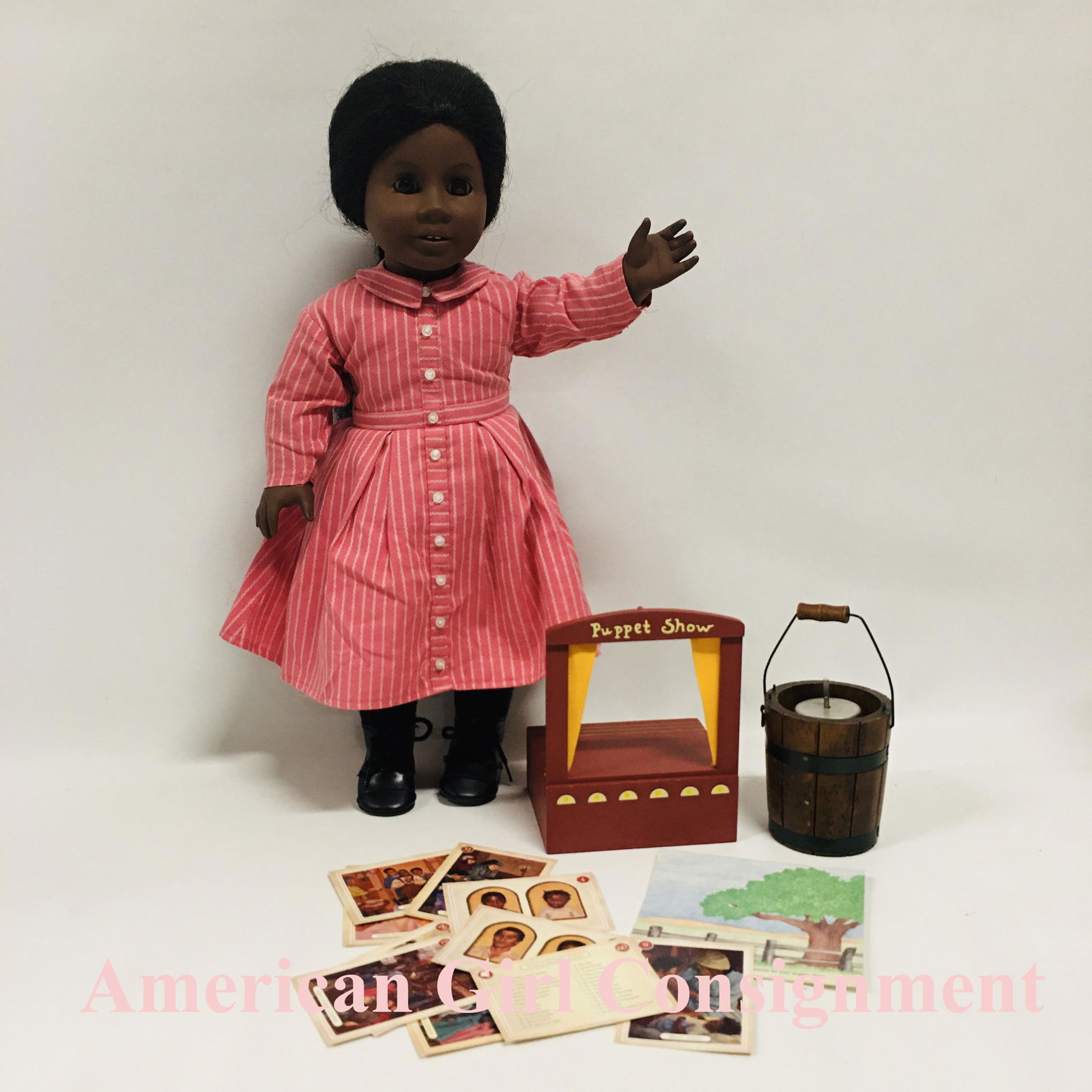 American Girl Doll Addy with Ice Cream Pail and more (1 of 11)