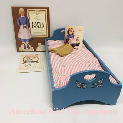 American Girl Doll Kirsten Bed, Paperdolls And Socks - Main Image
