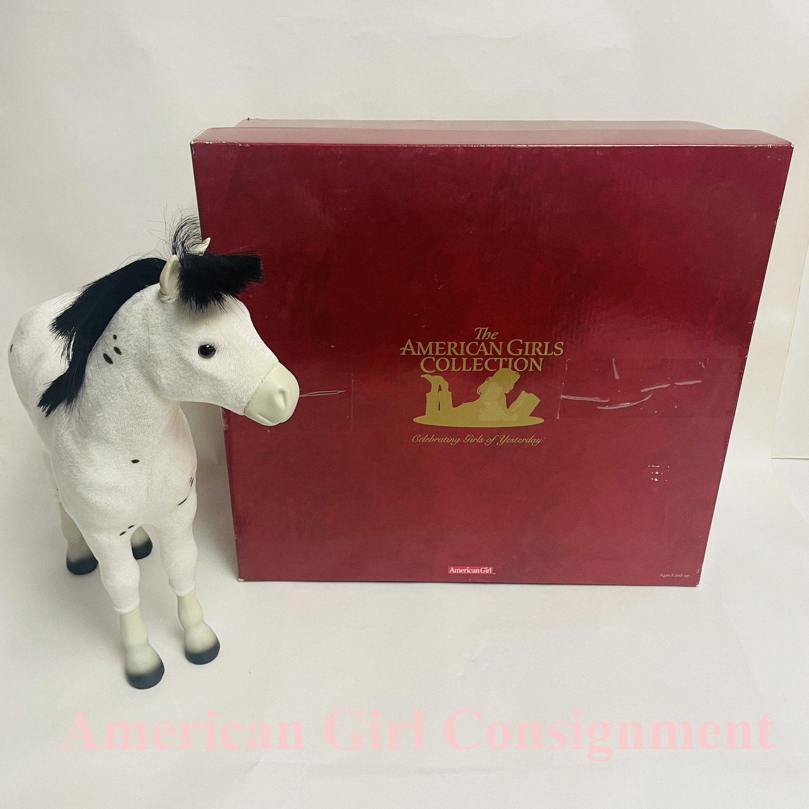 American Girl Doll Kaya Foal Sparks Flying with Box: American Girl Doll Kaya Foal Sparks Flying with Box ------------------ please review all pictures carefully because they are part of the description and show condition issues if any ------------------