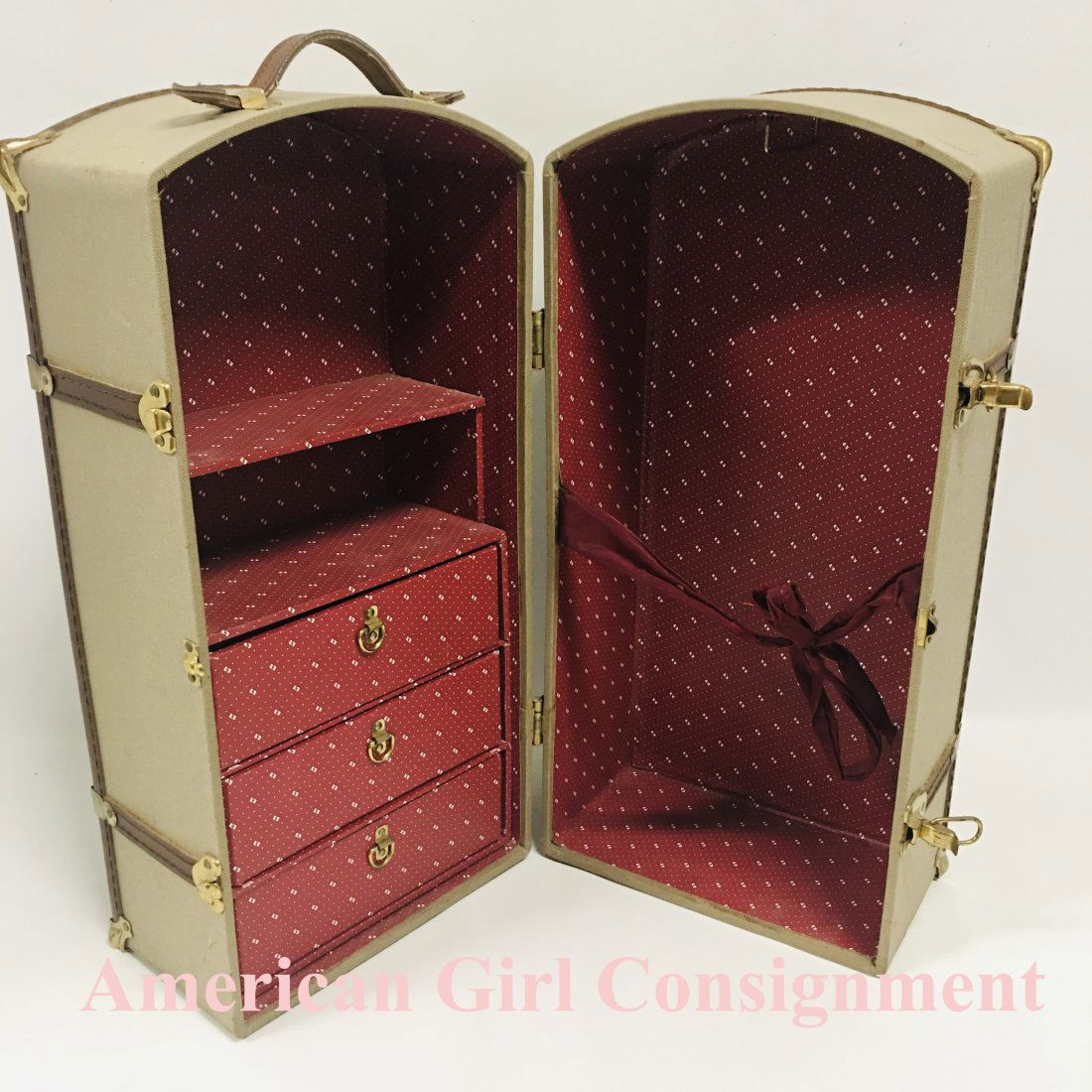 Pleasant Company American Girl Doll Samantha Steamer Trunk (1 of 9)