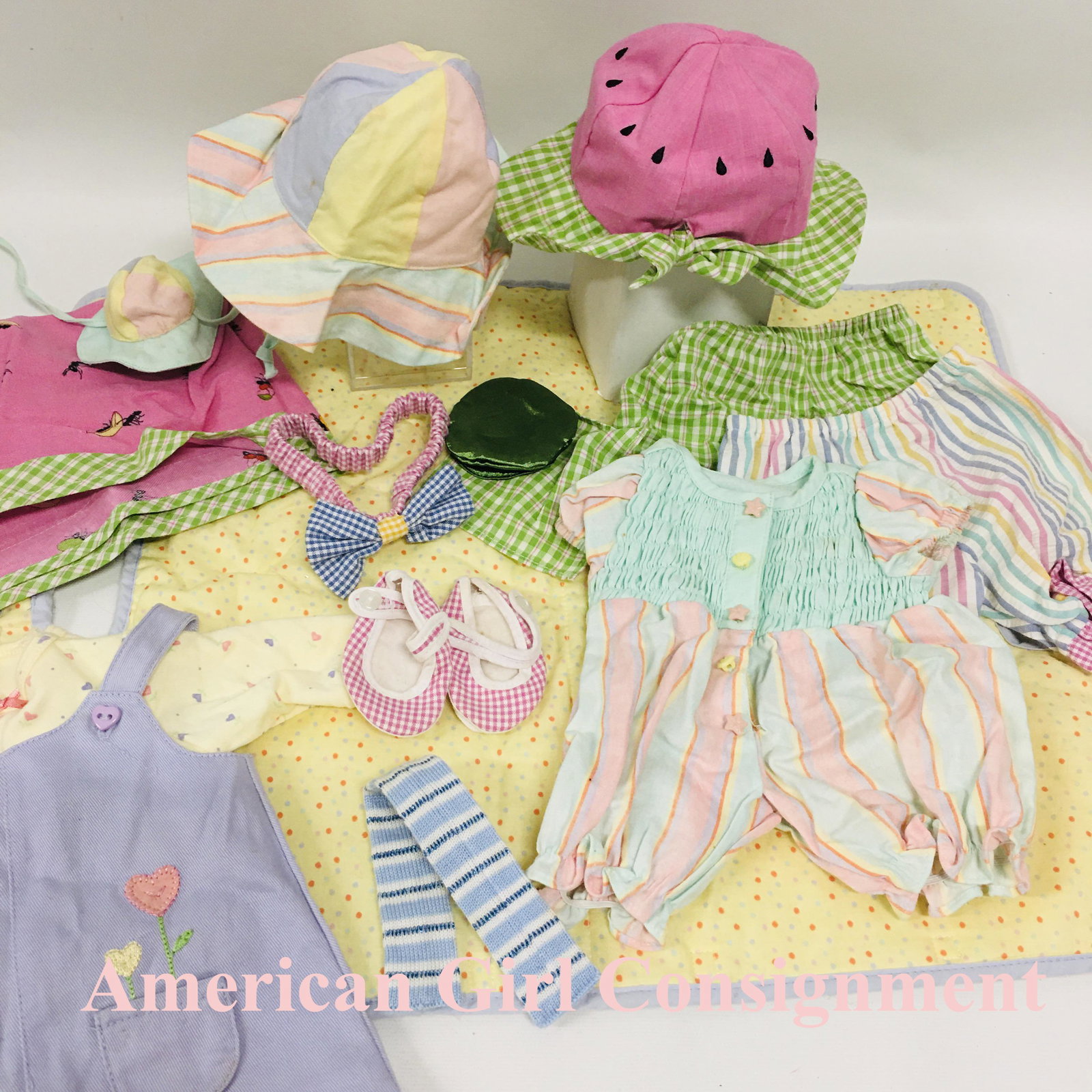 Large Collection of Bitty Baby Clothes: American Girl Doll Large Collection of Bitty Baby Clothes ------------------ please review all pictures carefully because they are part of the description and show condition issues if any ------------