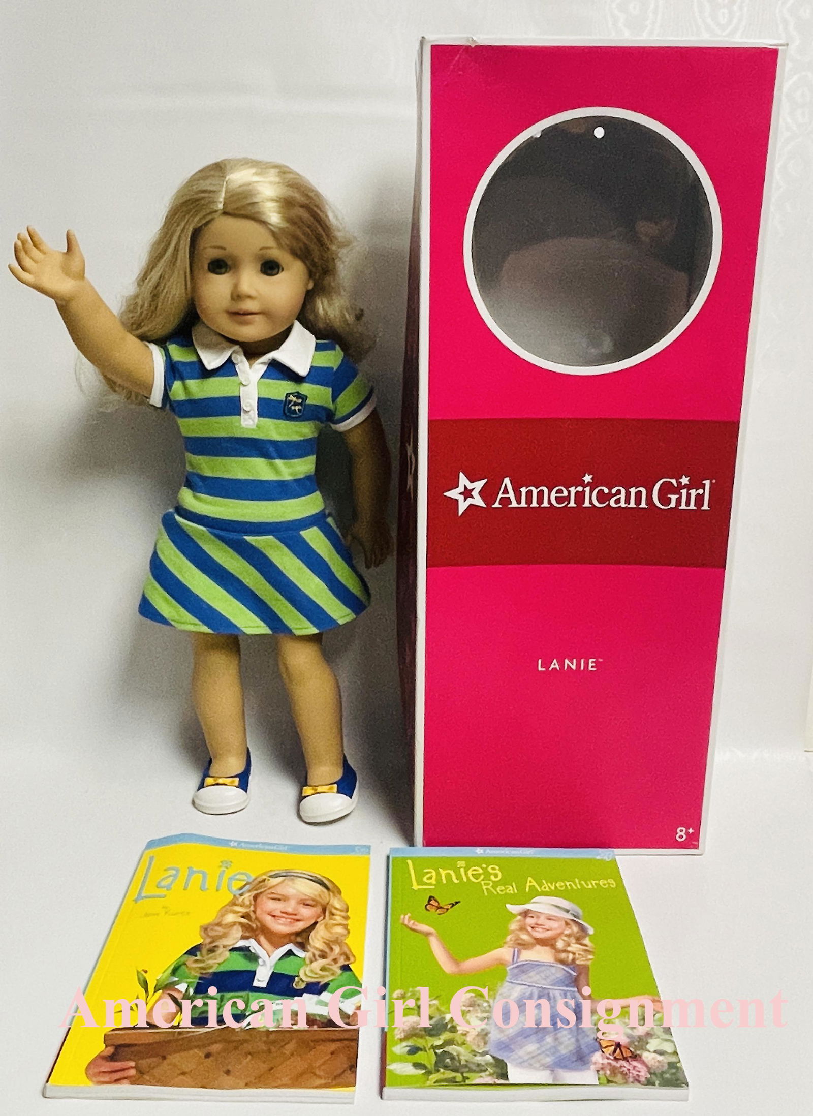 American Girl Doll Lanie Holland with Two Books and Box (1 of 8)