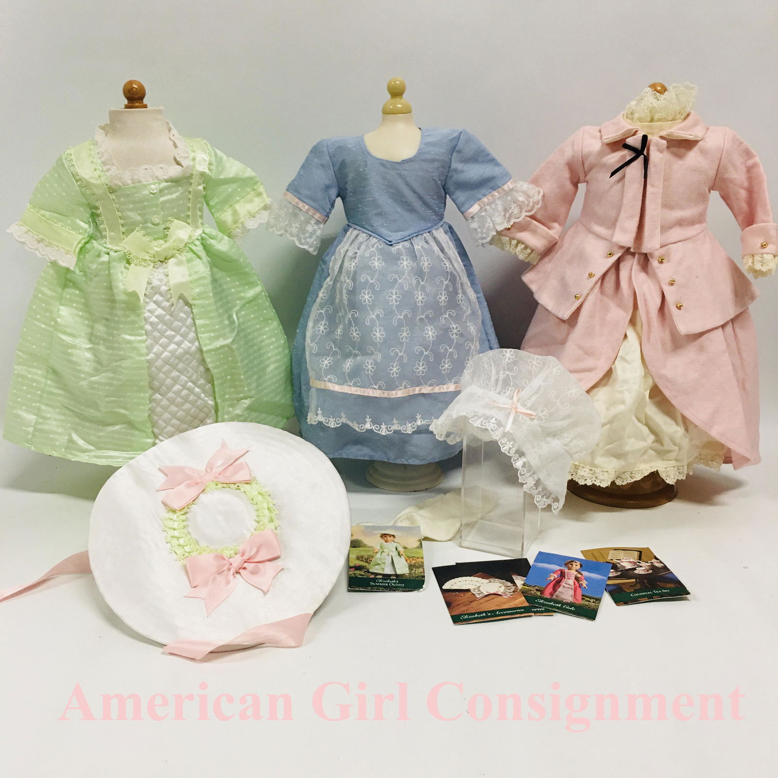 American Girl Doll Elizabeth Summer, Riding and Tea Lesson Outfits (1 of 9)