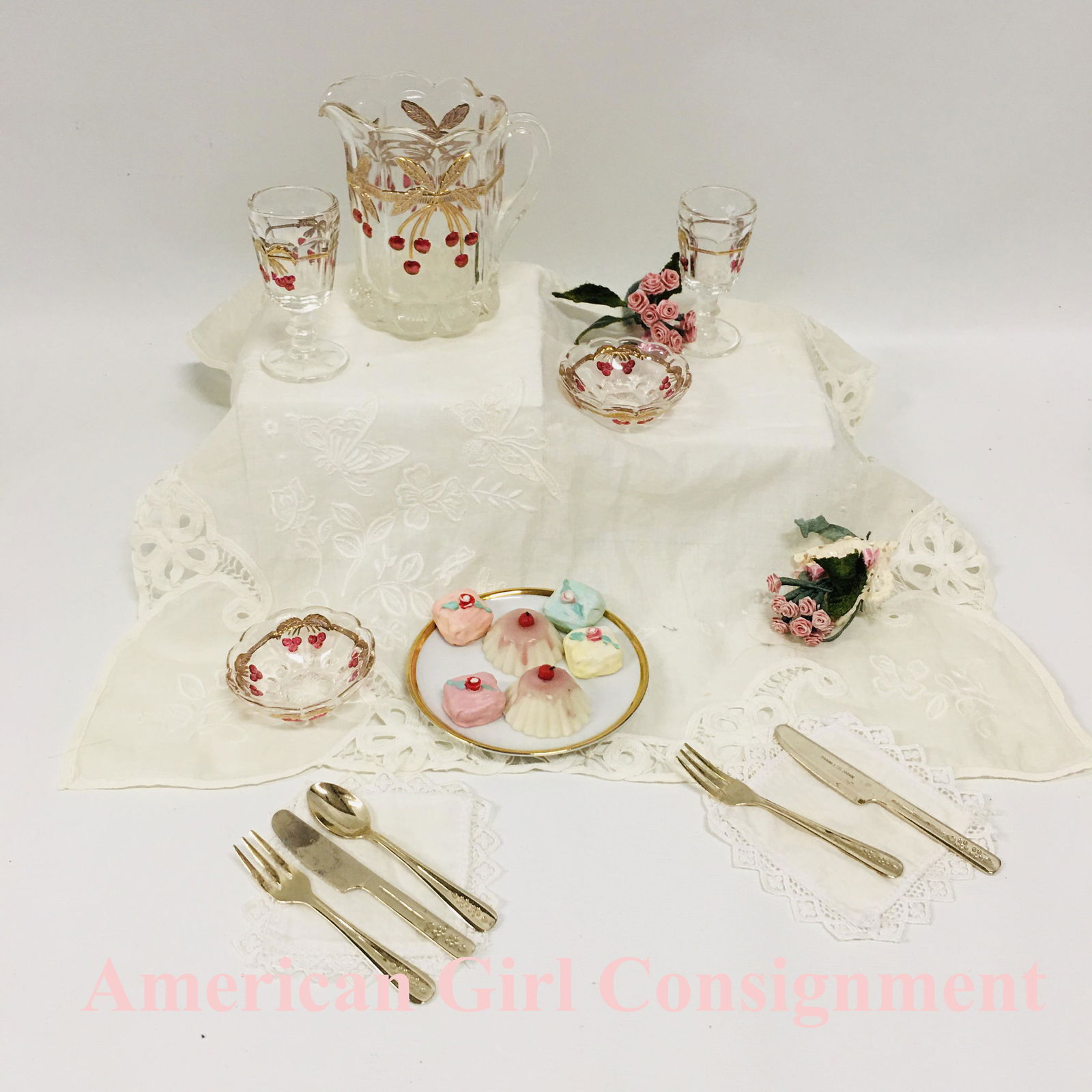 American Girl Doll Samantha Victorian Lemonade Set (1 of 5)