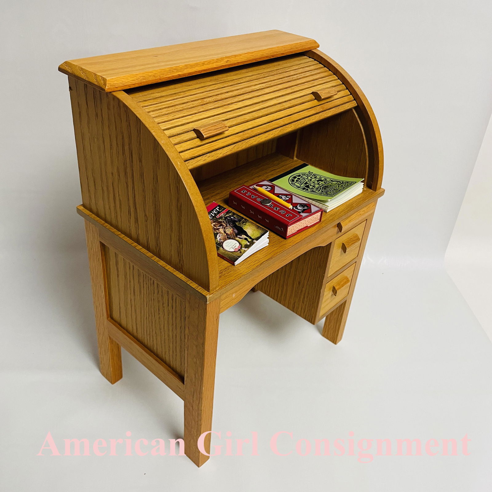 American Girl Doll Kit Rolltop Desk