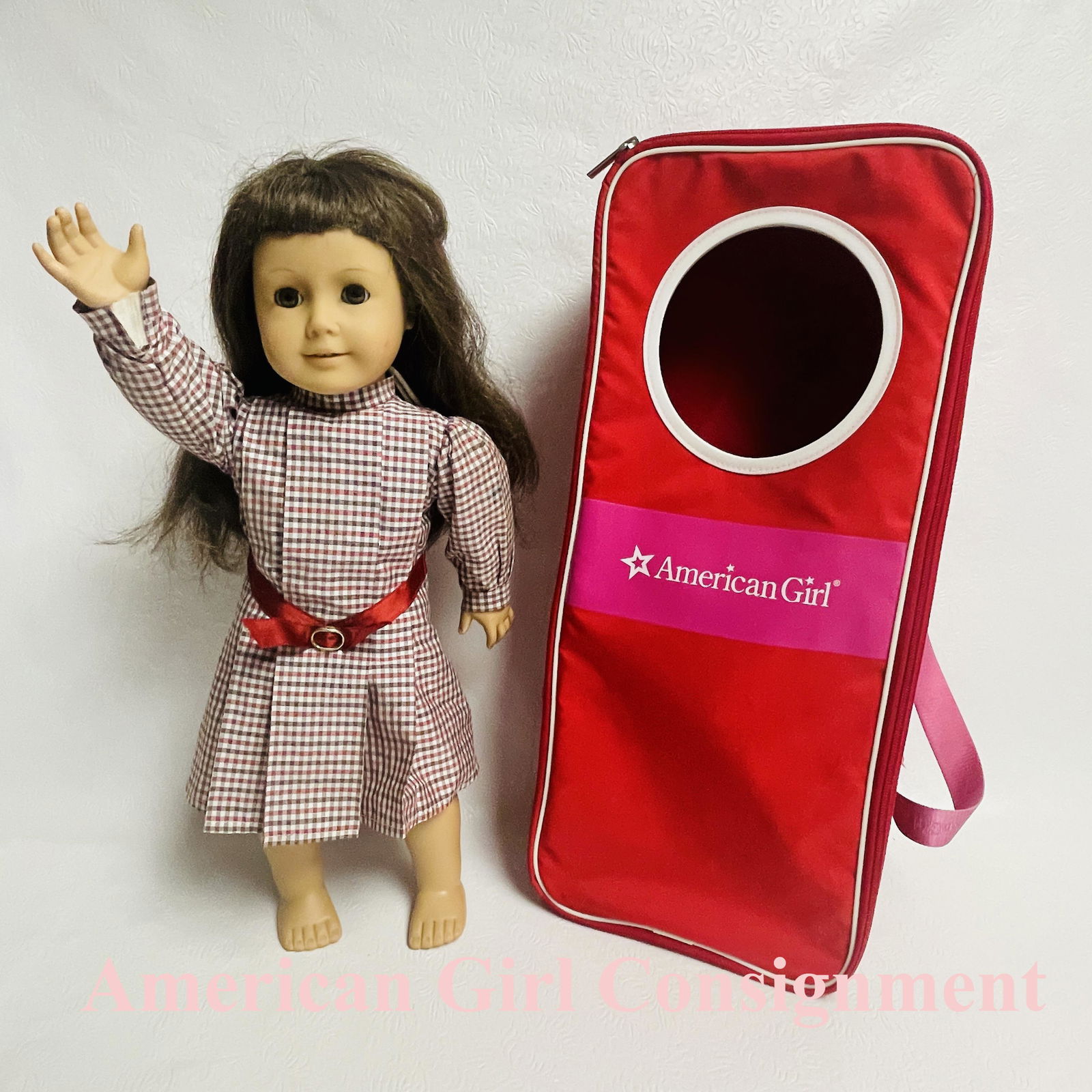 American Girl Doll Samantha With Berry Backpack Doll Carrier
