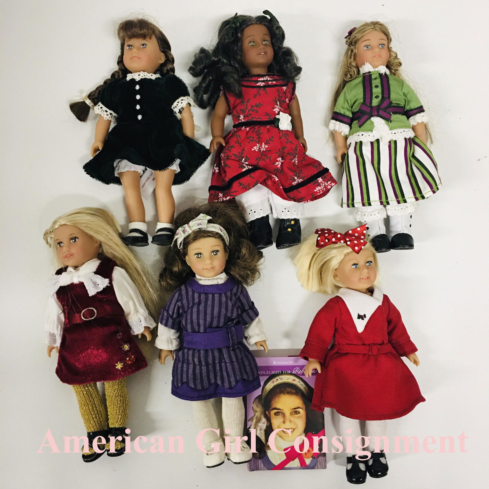 American Girl set of 6 Mini Dolls Collection (1 of 4)