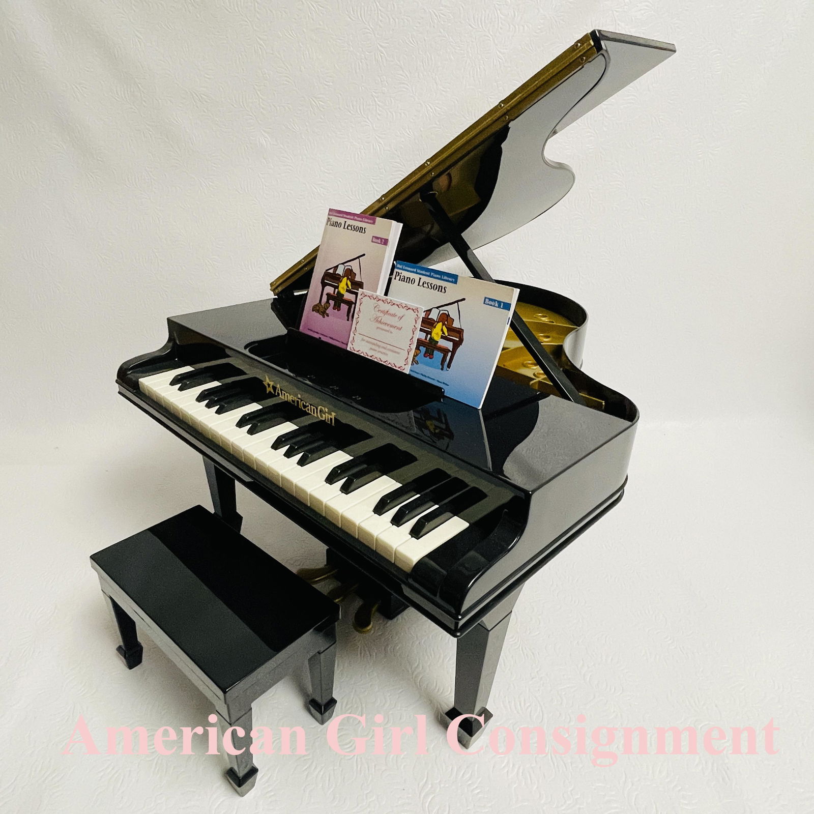 American girl hotsell doll grand piano