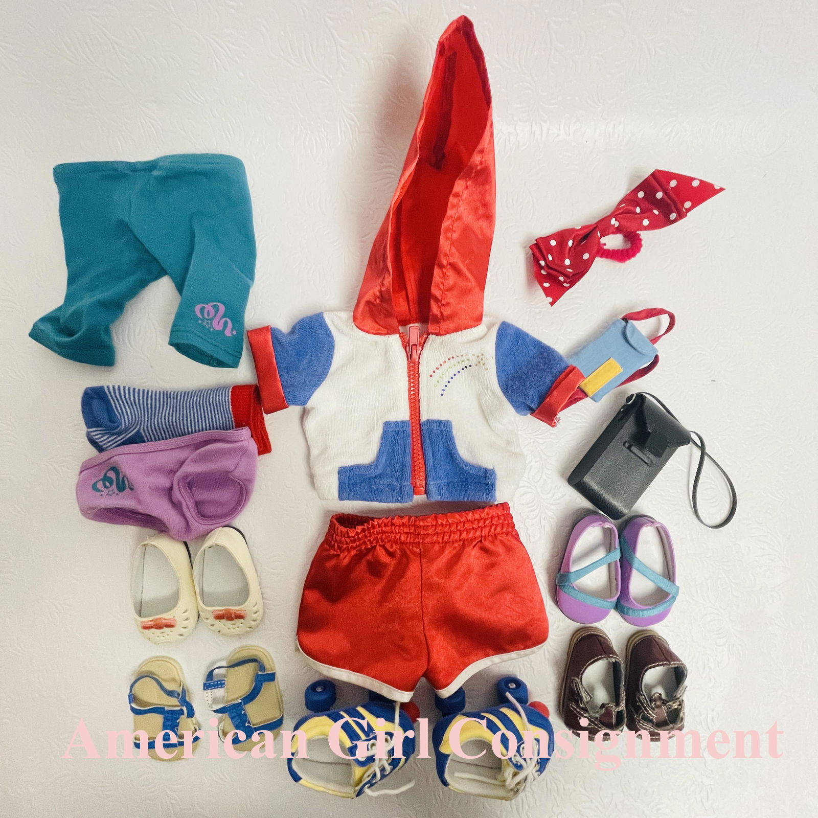 American Girl Doll Historical Julie, McKenna and Kit Items (1 of 6)