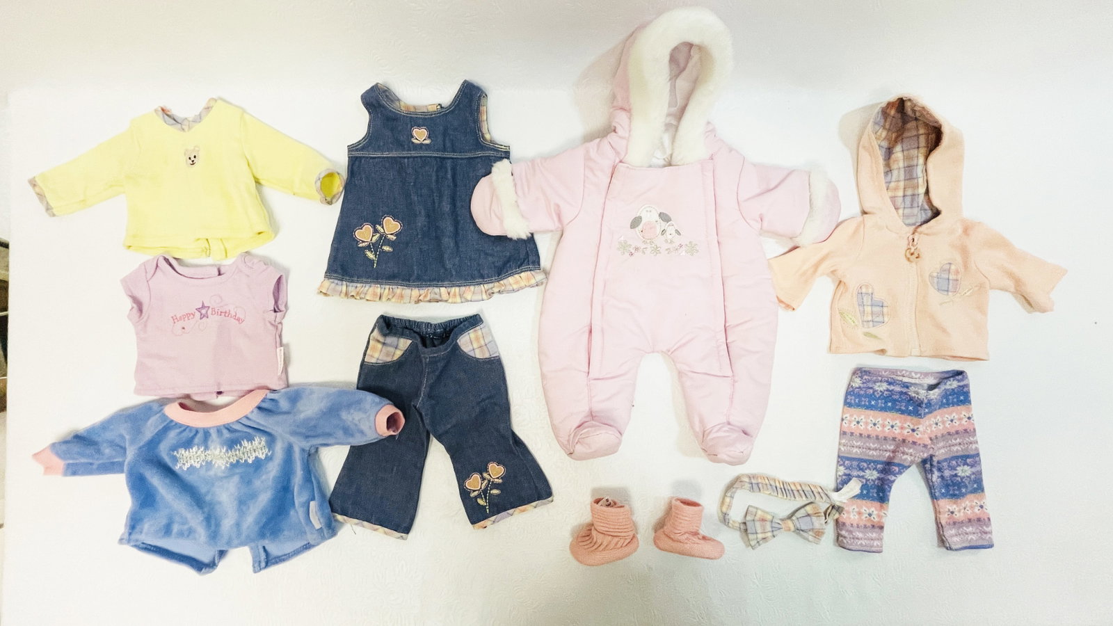 American Girl Doll Bitty Baby Twin Clothes: American Girl Doll Bitty Baby Twin Clothes ------------------ please review all pictures carefully because they are part of the description and show condition issues if any ------------------ please c