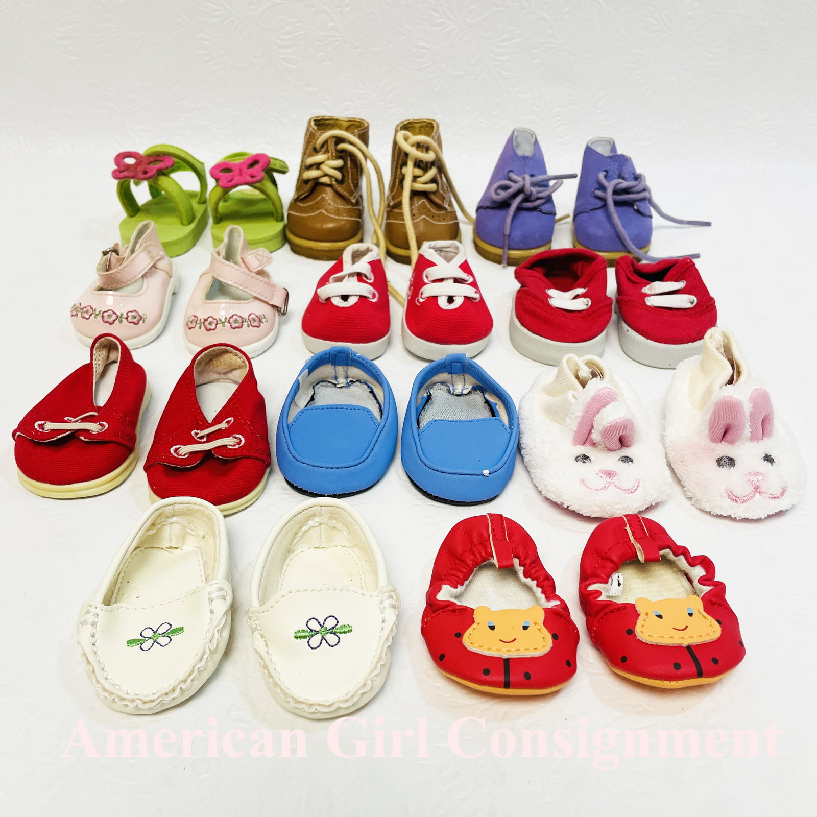 American Girl Doll Bitty Baby Shoes and Boots: American Girl Doll Bitty Baby Shoes and Boots ------------------ please review all pictures carefully because they are part of the description and show condition issues if any ------------------ pleas