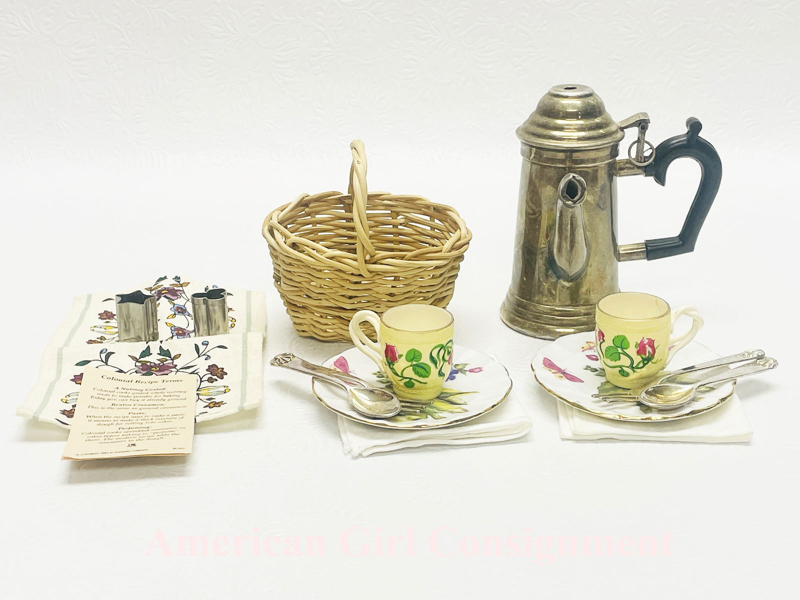 American girl felicity tea set deals