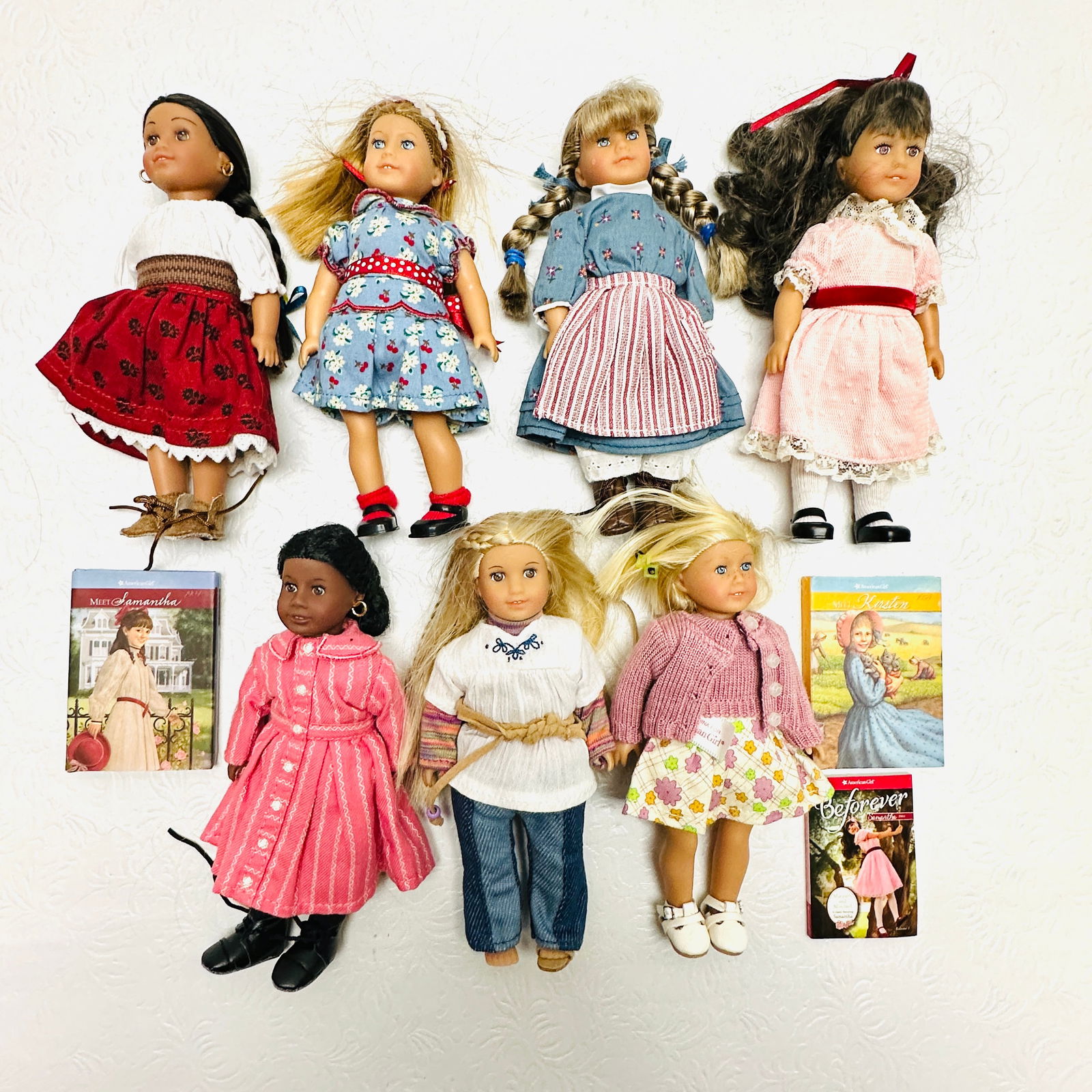 Collection of 7 American Girl Mini Dolls (1 of 6)