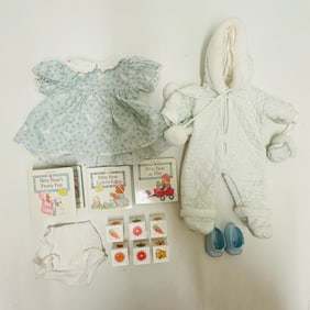 American Girl Bitty Baby Doll Dress and Snowsuit