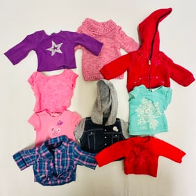 American Girl Doll Truly Me Tops Grouping