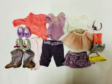 American Girl Doll Isabelle Palmer Clothes grouping