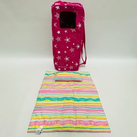 American Girl Doll Carrier and Bedding