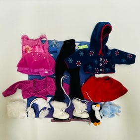 American Girl Doll Molly and Girl Of Today Skating Grouping