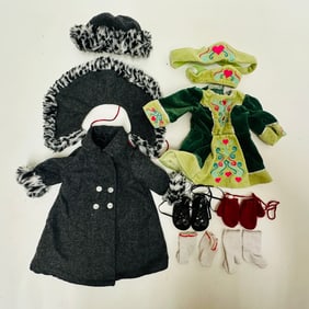 American Girl Doll Nellie Holiday Coat and Irish Dance Outfit of Today