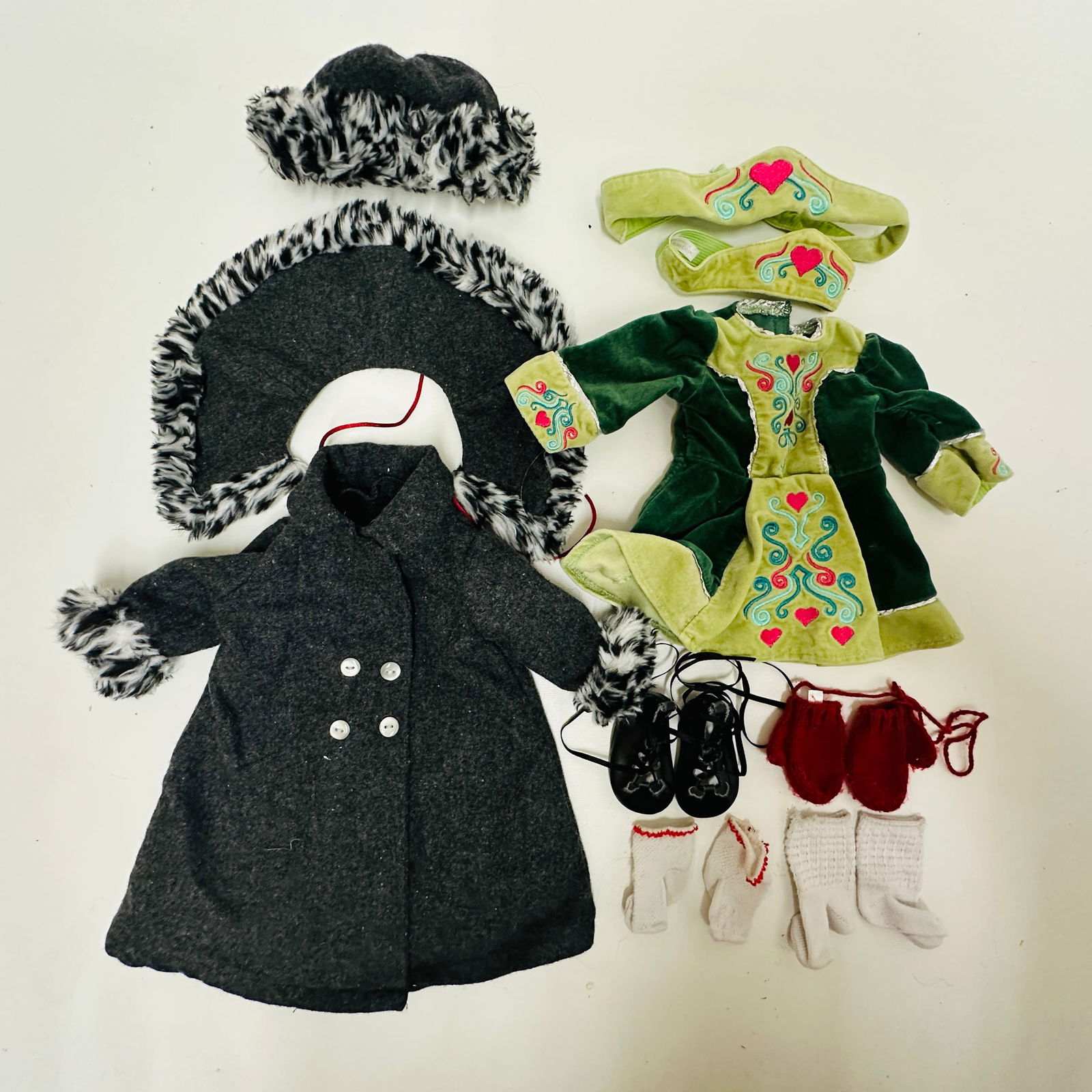 American Girl Doll Nellie Holiday Coat and Irish Dance Outfit of Today (1 of 5)