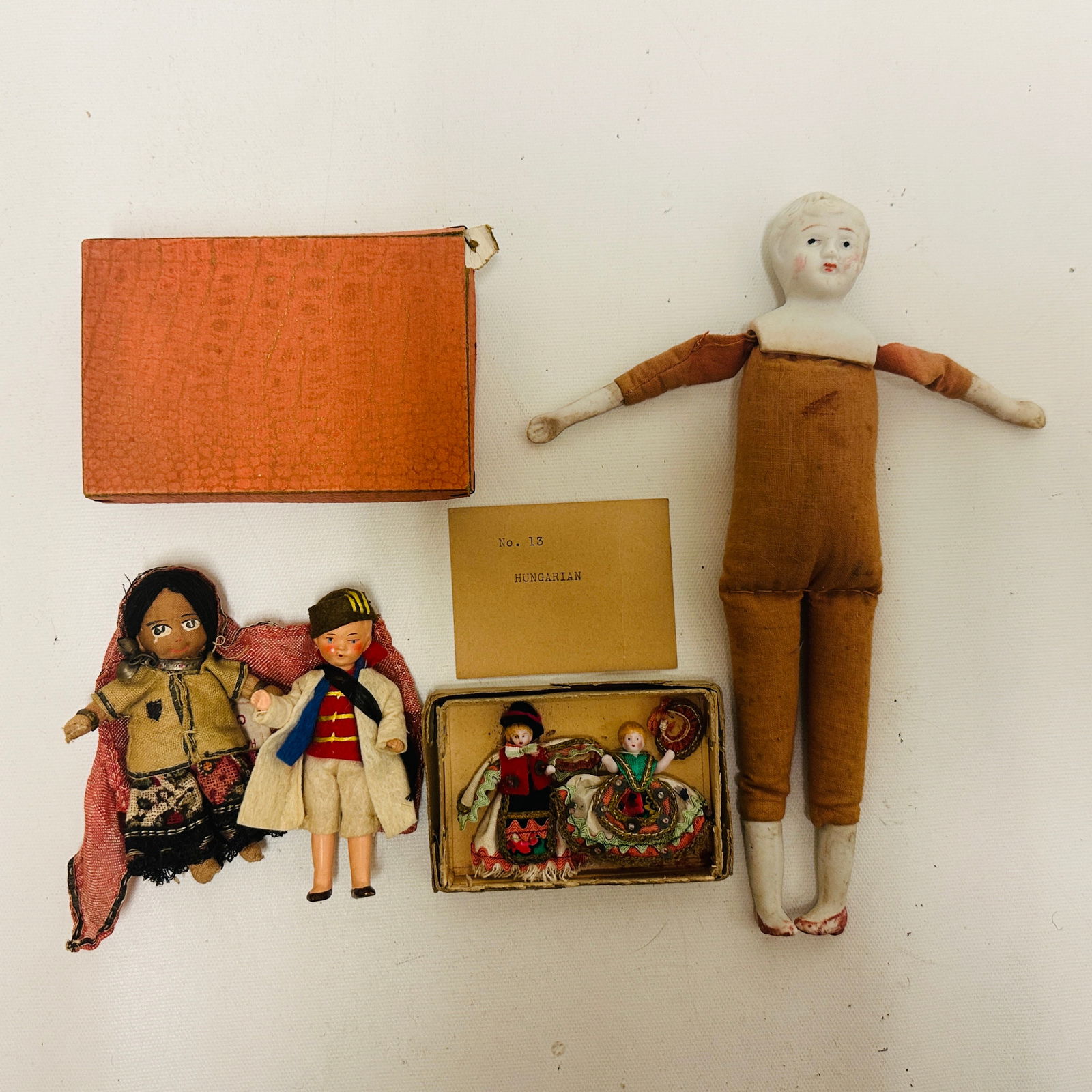 Antique Dolls Grouping including Miniatures (1 of 7)