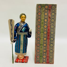 Antique Chinese Doll with box
