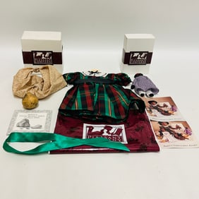 American Girl Doll Addy Collection, Holiday dress, Ida Bean doll