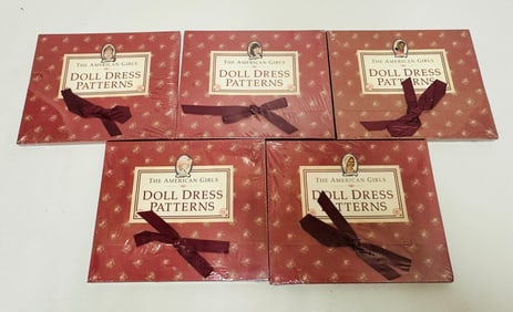 Collection of American Girl Doll Dress Patterns