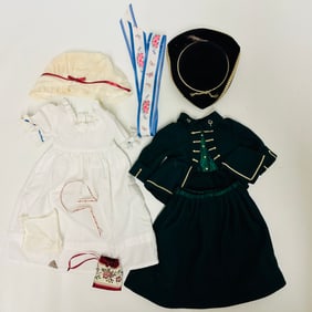 American Girl Doll Felicity Summer Gown and Riding Habit