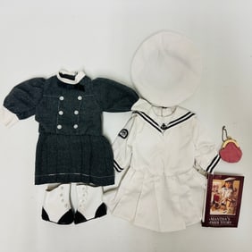 American Girl Doll Samantha School and Middy Dresses