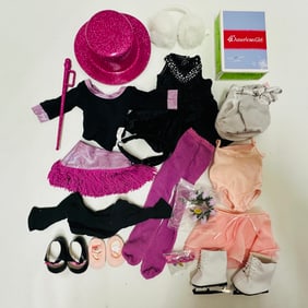 American Girl Doll Truly Me Dance Clothes Grouping
