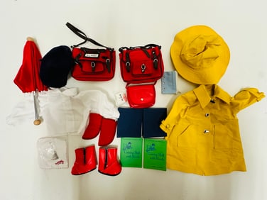 American Girl Doll Molly Raincoat and Accessories Collection