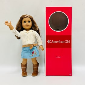 American Girl Doll Nick Fleming with Box