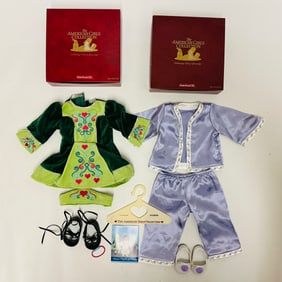 American Girl Doll Nellie Pajamas and Irish Dance Outfit of Today