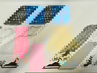 American Girl Doll of Today Dresses with Boxes