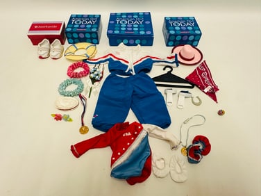 American Girl of Today Doll Sports Clothes Grouping