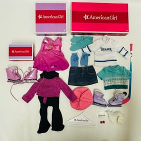 American Girl Doll Mia St. Clair Clothing Collection with Boxes