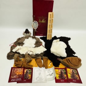 American Girl Doll Kaya Winter Clothes and Bedding