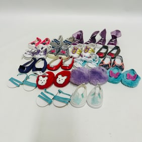 American Girl Truly Me Doll Shoes and Sneakers Grouping