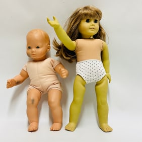 Bitty Baby Doll and TLC American Girl Truly Me Doll